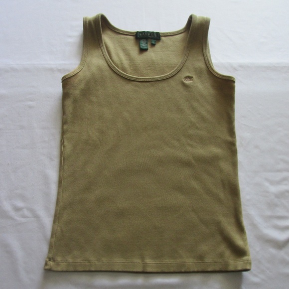 LAUREN - RALPH LAUREN Tops - LAUREN - RALPH LAUREN PALE GOLD TANK